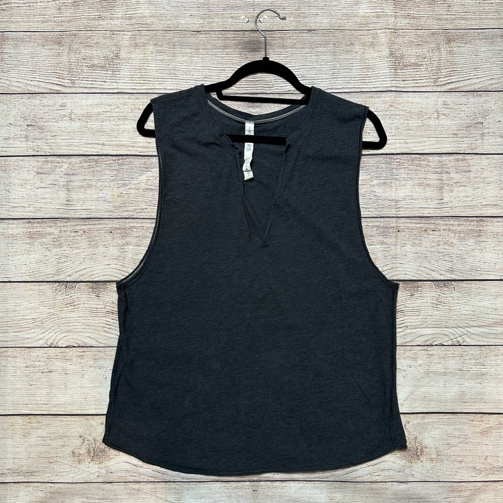 Lululemon Heather Gray Sleeveless Tee